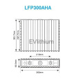 Rechargeable Storage Lithium Battery3.2V 300ah Winston Battery